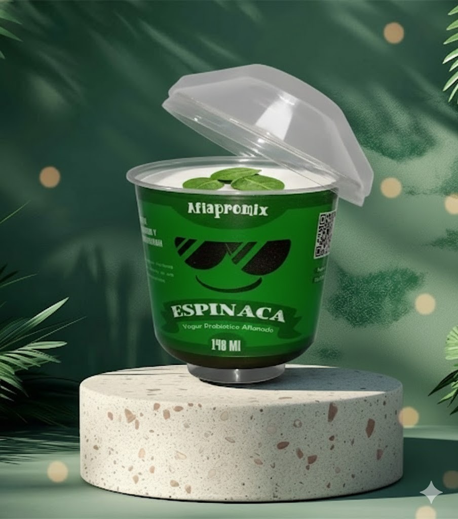 Yogur Espinaca